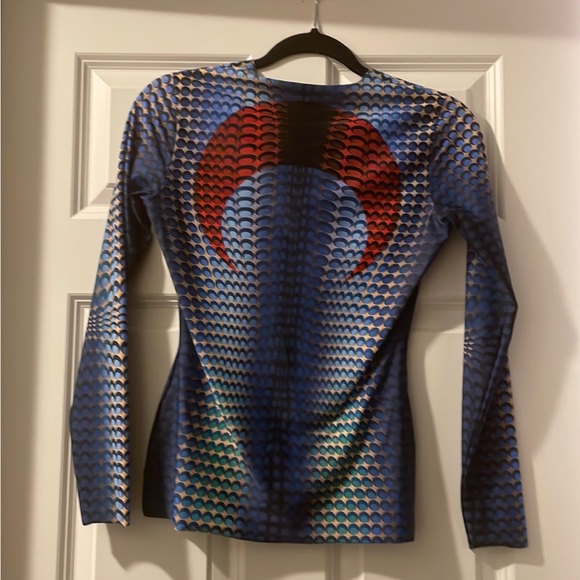 Marine Serre Moonfish second skin top - Picture 4 of 6